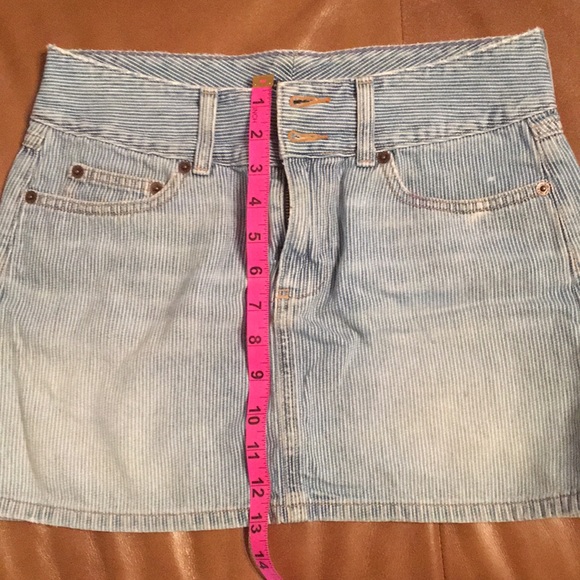 Vintage 90s American Eagle outfitters denim mini skirt vintage 90s. Size 2. - Picture 12 of 12